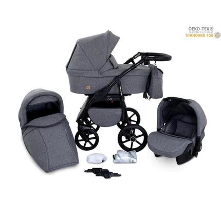 TRIOFLEX 3 en 1 : Poussette - Nacelle - Cosy (siége auto)